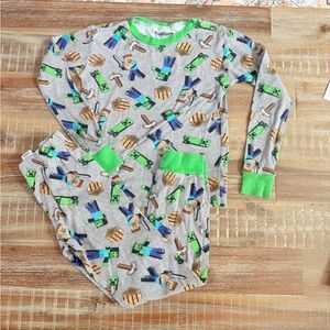 Minecraft boys pajama set